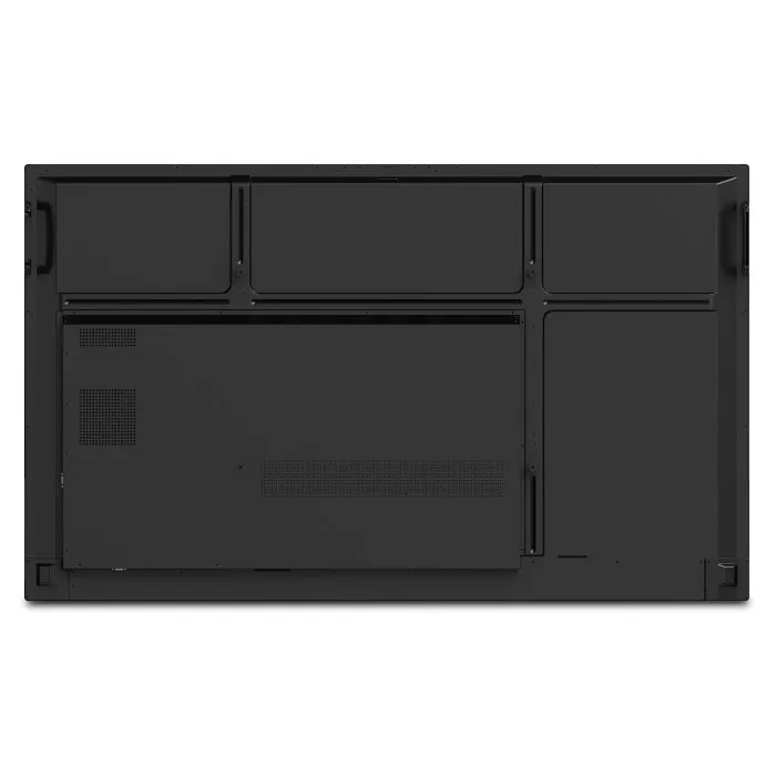 Back view of IFP86G1 interactive display with rear panel