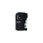 Front view of Brother LC103BKS black ink cartridge with label