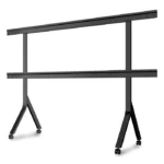 Front view of LD-STND-009 display floor stand