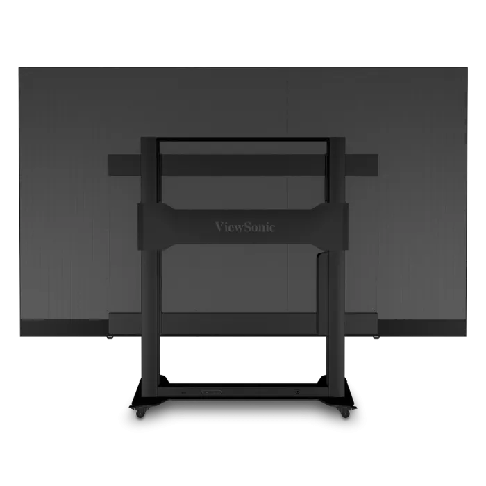 Back view of ViewSonic LDS135-151 LED display showing rear support structure and panels