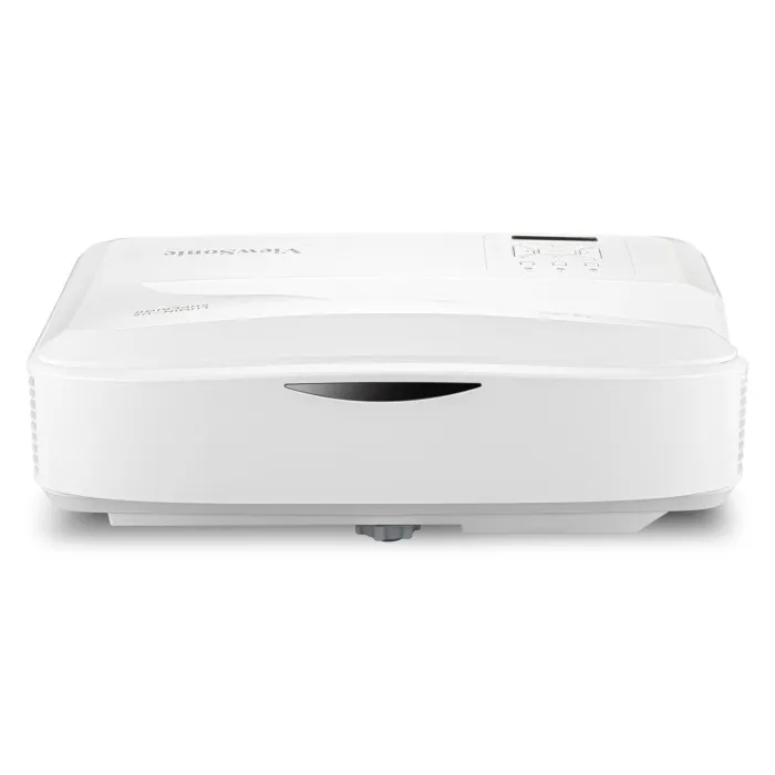Back view of ViewSonic LS832WU projector showing input ports and ventilation