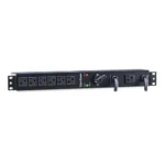 Side view showing the 1U rackmount depth and the rugged metal industrial-grade housing.