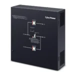 Front view of CyberPower MBS175D5B Maintenance Bypass Switch showing the manual rotary dial and status indicators.