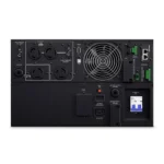 Rear view showing hardwire input/output terminals and the RMCARD expansion slot for network control.