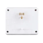 Rear view showing the NEMA 5-15P plug designed to be inserted directly into a standard wall outlet.