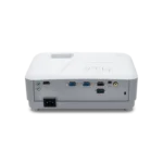 Back view of PA503X projector rear connectivity panel