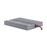 Front view of a pre-assembled 4-battery cartridge featuring 6V/9Ah sealed lead-acid cells in a slim, wide configuration.