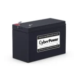 Front view of a 12V 7.2Ah sealed lead-acid replacement battery featuring a leak-proof black industrial casing.