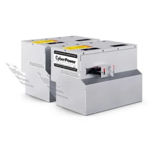 Front view of the RB1290X16 kit featuring 16 12V/9Ah batteries bundled for high-capacity enterprise UPS systems.