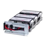 Rear view showing the insulated internal wiring and the high-current plug-and-play connector.