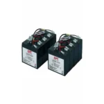 APC replacement battery cartridge 12 front view