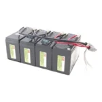 APC replacement battery cartridge 25 front view