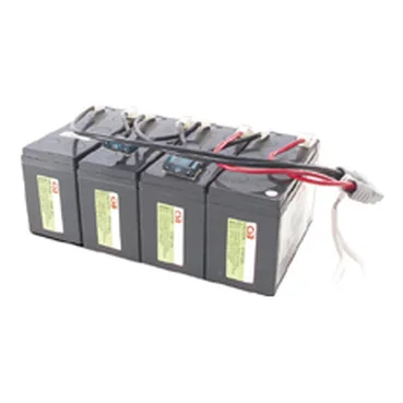 APC replacement battery cartridge 25 front view