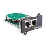 Side view showing the low-profile PCB design with a high-speed processor for secure remote management.