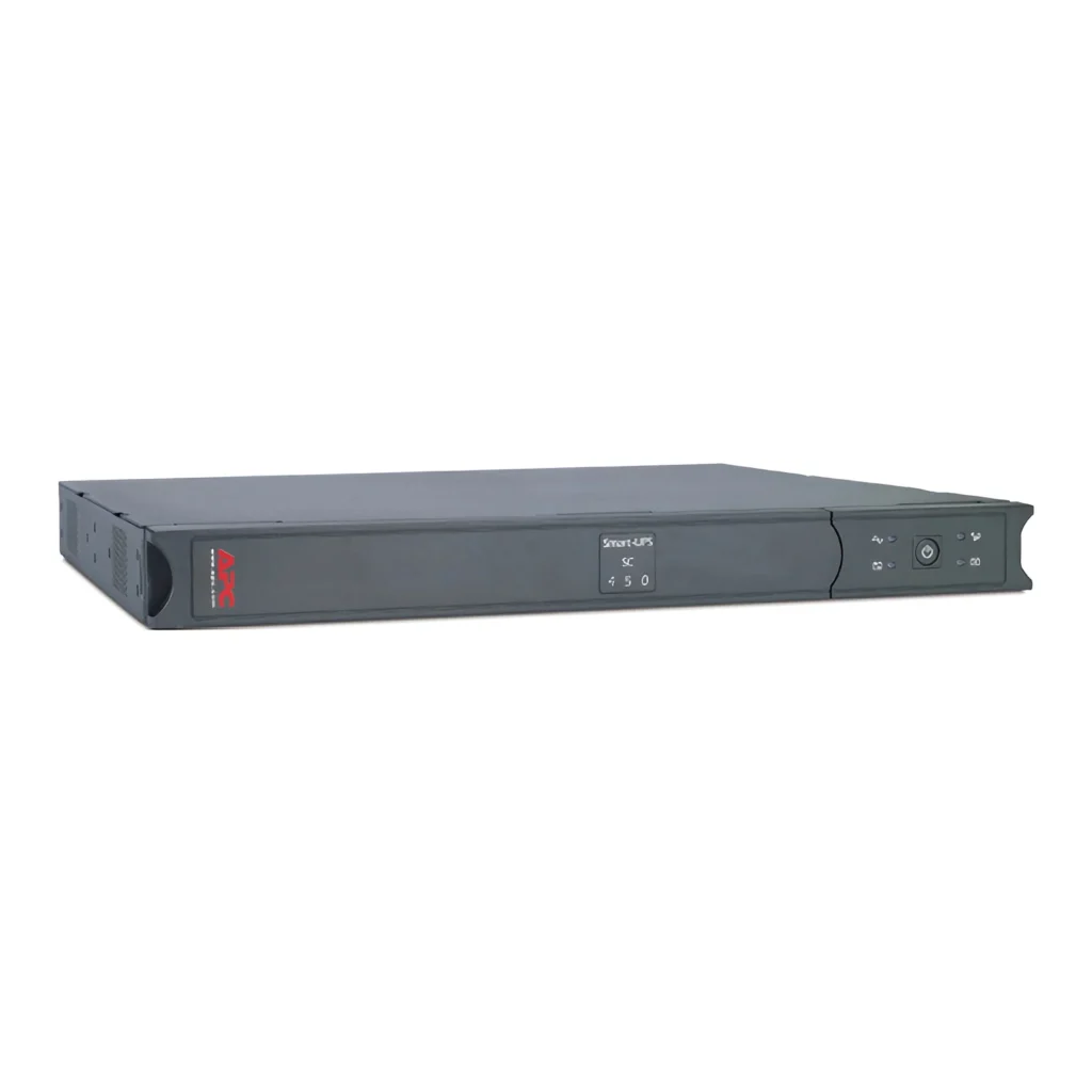 APC Smart-UPS SC 450VA rackmount front view