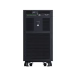 Rear view showing the professional hardwire terminal blocks and the modular fan assembly units.