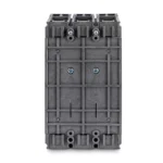 Rear view showing the heavy-duty blind-mate power contacts for insertion into a modular UPS chassis.