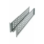 APC 4-post rack mount rails front view gray
