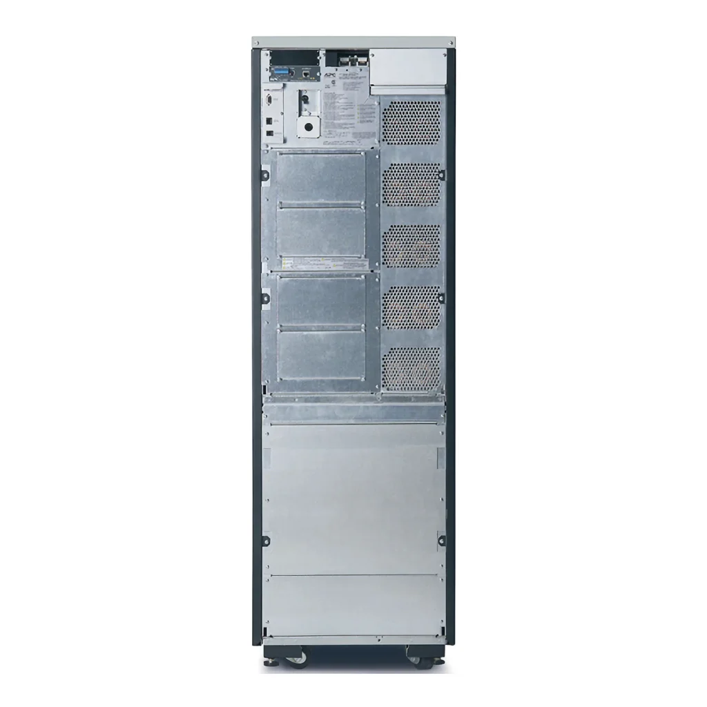 APC Symmetra LX UPS rear view with power modules