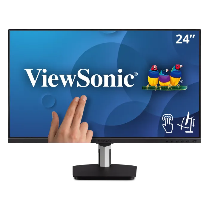 Front view of TD2455 touch screen monitor