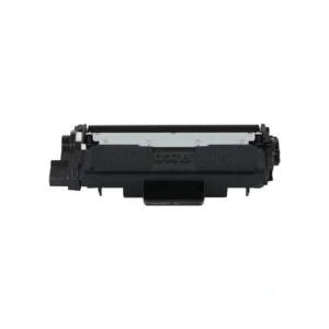 Front view of Brother TN227BK high-yield black toner cartridge with label and part number