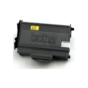 Front view of Brother TN330 black toner cartridge with product label and part number