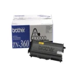 Side view of Brother TN360 toner cartridge profile
