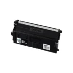 Front view of Brother TN431BK black toner cartridge with branding and label