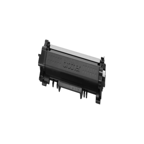 Front view of Brother TN760 high-yield black toner cartridge with label and part number