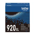 Side view of Brother TN920XL toner cartridge showing extended cartridge profile
