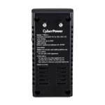 Rear view showing the retractable multi-region power pins (UK, EU, US, AU) for global travel.