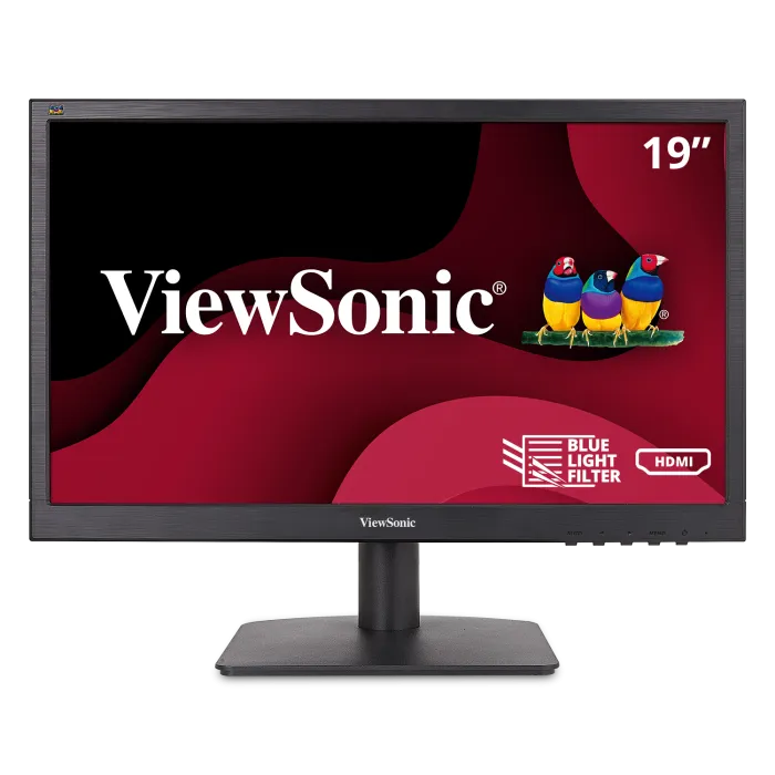 Front view of VA1903H LED monitor
