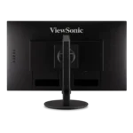 Back view of ViewSonic VA2447-MHJ monitor showing HDMI, VGA, and power ports