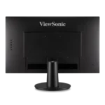 Back view of ViewSonic VA2447-MHU monitor showing HDMI, USB-C, and power ports