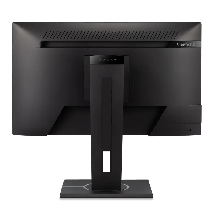 Back view of VG2440 monitor with ergonomic stand