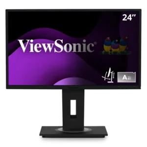 Front view of VG2448-PF monitor with privacy filter