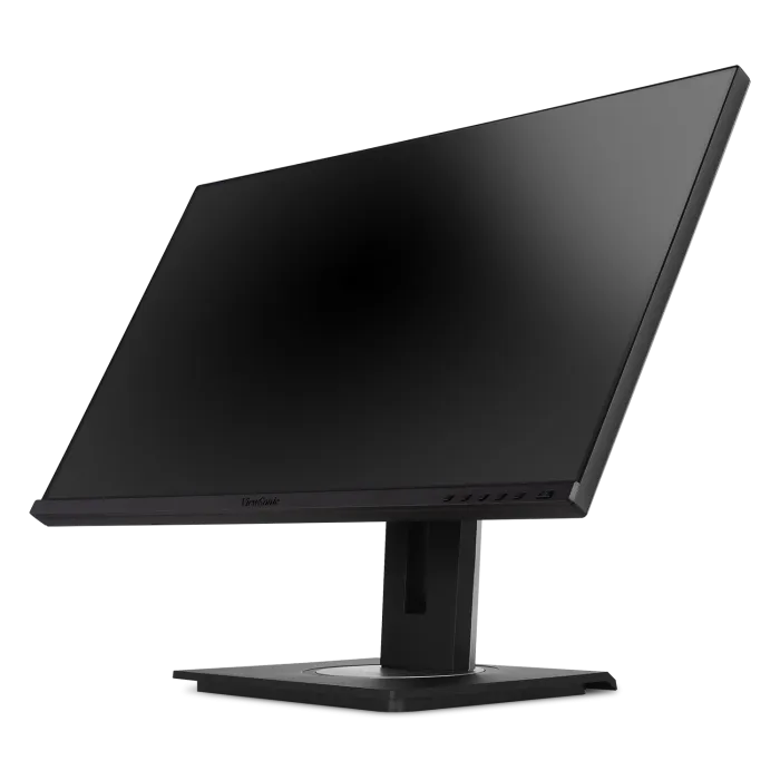 Front view of VG2448A desktop monitor with slim bezels