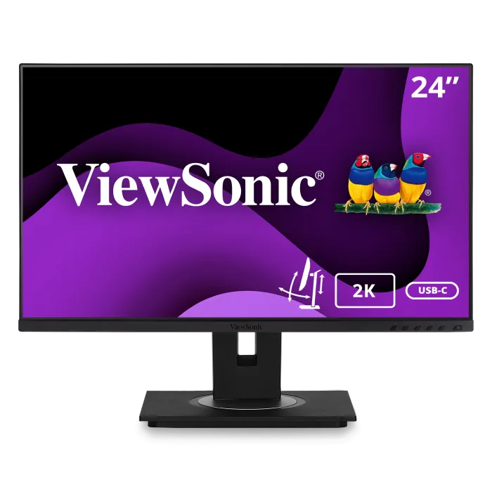 Front view of VG2455-2K 2K resolution monitor