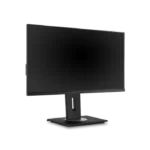 Front view of ViewSonic VG2455 ergonomic monitor with thin bezels