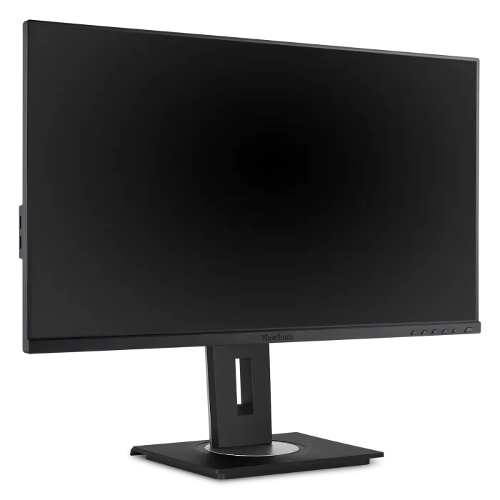 Front view of VG2748A ergonomic desktop monitor