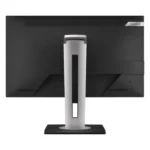 Back view of VG2756-4K monitor with stand