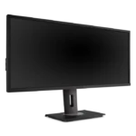 Front view of ViewSonic VG3456 ultrawide monitor with curved widescreen display