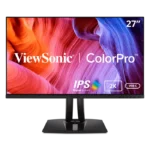 Front view of ViewSonic VP2756-2K professional monitor with color-accurate display