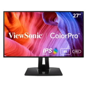 Front view of VP2768A-4K professional 4K monitor