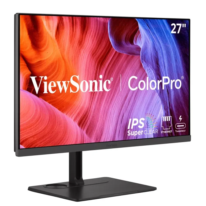 Front view of VP2776T-4K professional 4K monitor