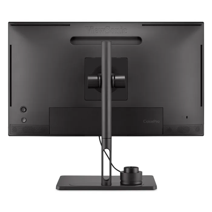 Back view of VP2786-4K monitor with connectivity panel