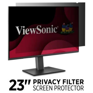 Front view of VSPF2300 privacy filter for monitor