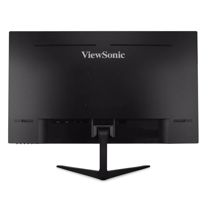 Back view of VX2718-P-MHD monitor with stand