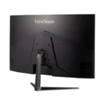 Back view of ViewSonic VX3218-PC-MHD monitor showing rear casing and ports