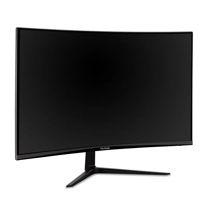 Front view of ViewSonic VX3218-PC-MHD curved gaming monitor with large display